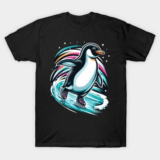 Penguin surfing T-Shirt